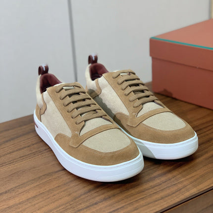 LP NEWPORT WALK SNEAKERS LIGHT BROWN SUEDE