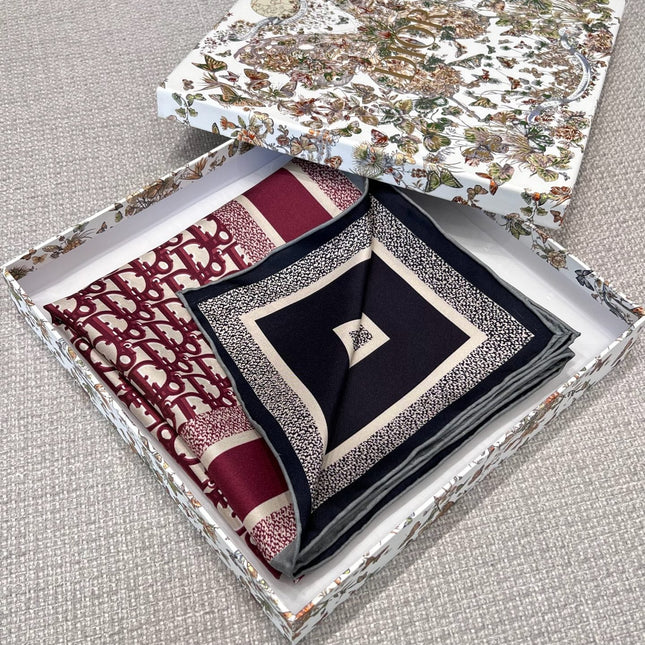 DIOR 26S SCARF 90CM IN SILK 167895