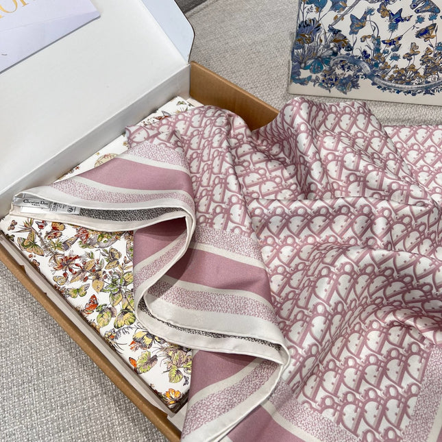 DIOR 26S SCARF 90CM IN SILK 167897