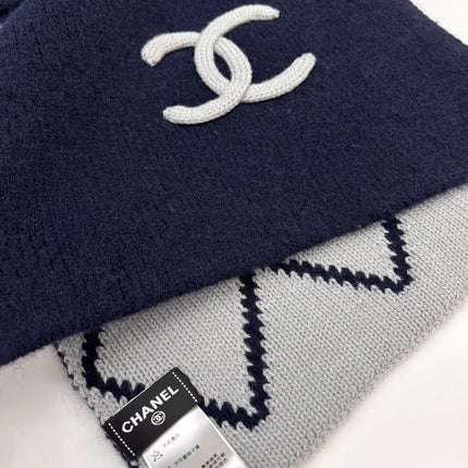 CHANEL 26S SCARF 200 IN WOOL AND CASHMERE 511105
