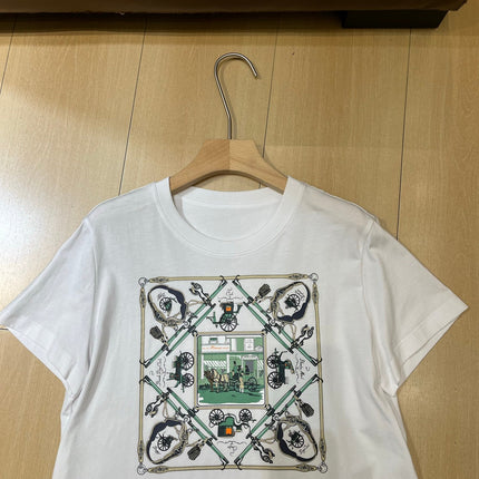 HERMES 25S CREW NECK T-SHIRT 406