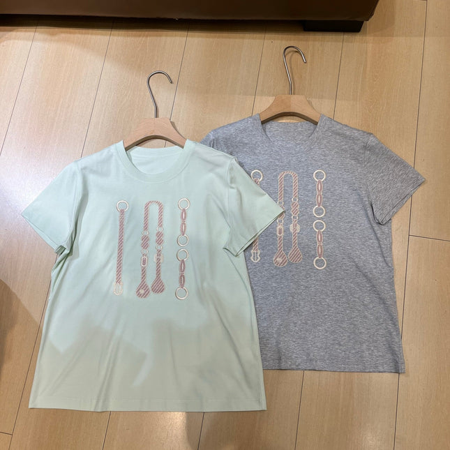 HERMES 25S CREW NECK T-SHIRT 405