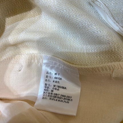 LORO PIANA 26S LINEN PANTS 835