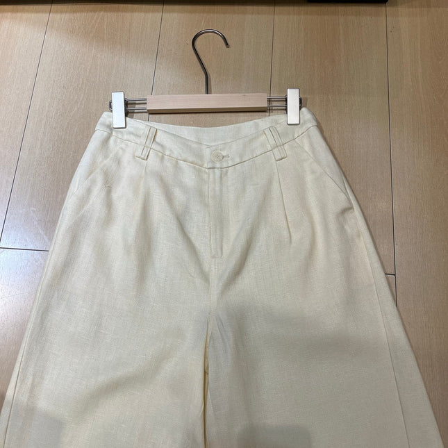 LORO PIANA 26S LINEN PANTS 835