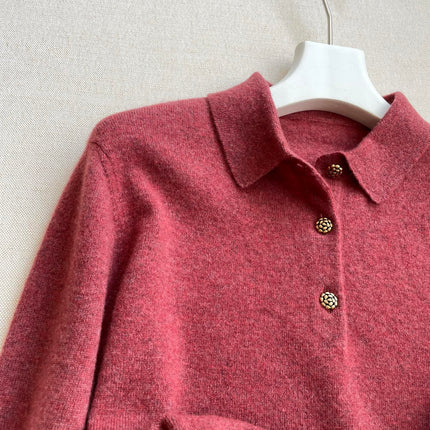 LP 26S LONG-SLEEVE POLO SWEATER 469