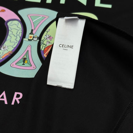 CELINE 26S SHORT-SLEEVE CREWNECK T-SHIRT 717