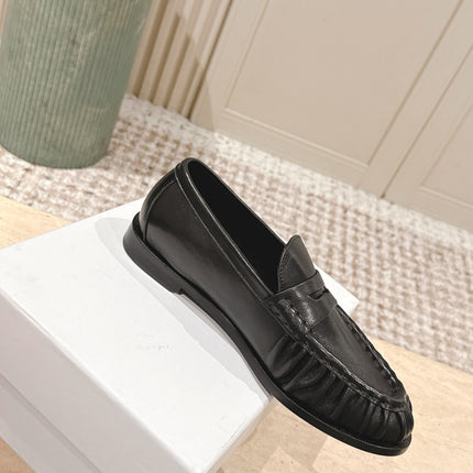 SL MOCCASINS LOAFER IN BLACK CALFSKIN