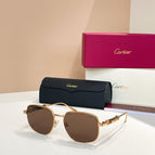 Gold/ dark brown