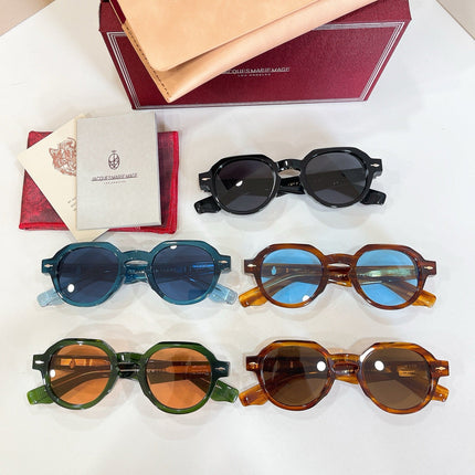ROUND SUNGLASS IN ACETATE 172178