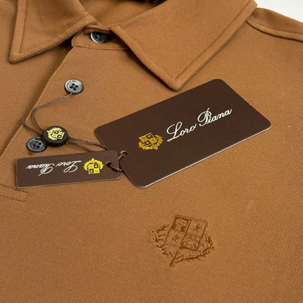 LORO PIANA 26S SHORT SLEEVE POLO SHIRT 728