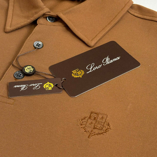 LORO PIANA 26S SHORT SLEEVE POLO SHIRT 728