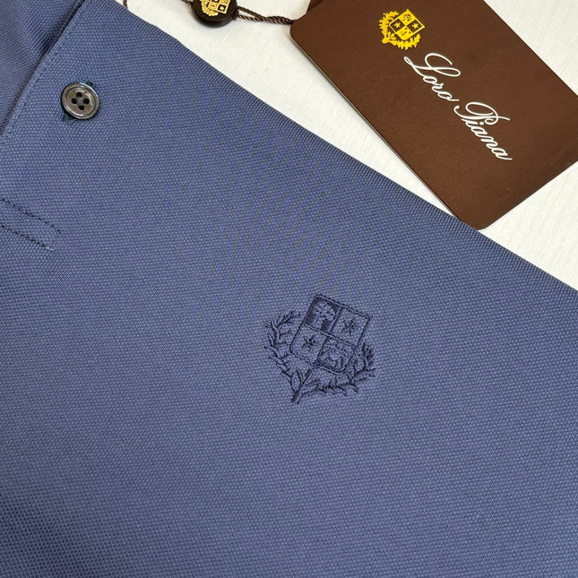 LORO PIANA 26S SHORT SLEEVE POLO SHIRT 727