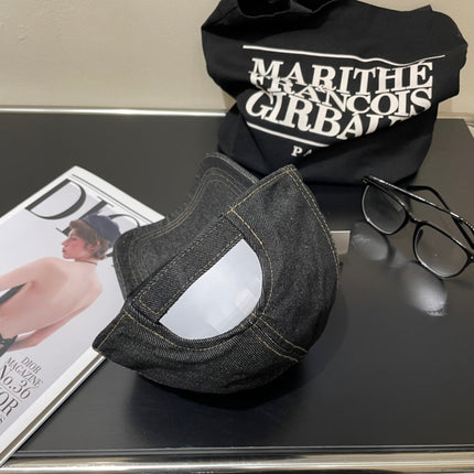 MIUMIU 26S DENIM BASEBALL CAP 340584
