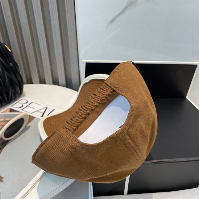 MIUMIU BASEBALL CAP IN BURNT ORANGE FABRIC STYLE 5