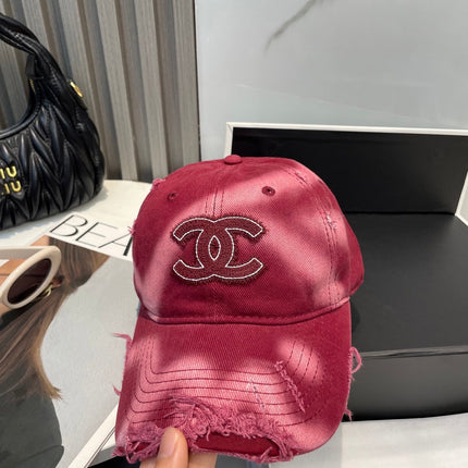 BASEBALL HAT IN MAROON JEAN 672989