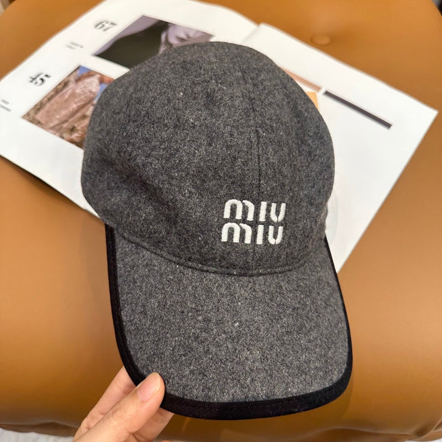 MIUMIU 26S BASEBALL CAP 340611