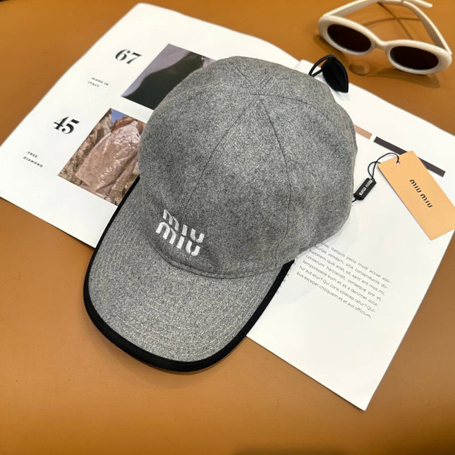 MIUMIU 26S BASEBALL CAP 340612