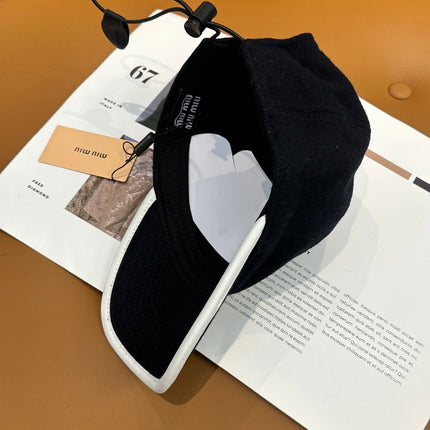 MIUMIU 26S BASEBALL CAP 340613