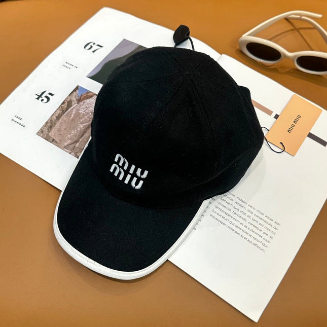 MIUMIU 26S BASEBALL CAP 340614