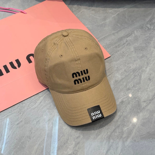 MIUMIU 26S BASEBALL CAP 339691
