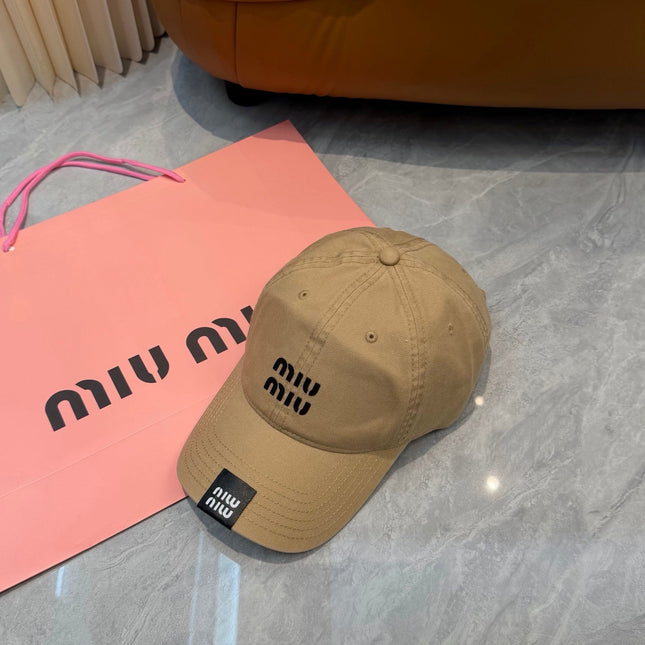 MIUMIU 26S BASEBALL CAP 339691