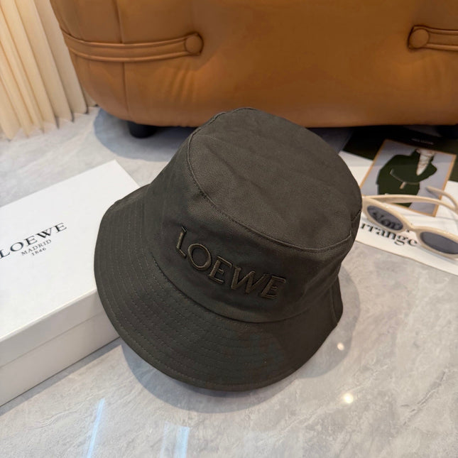 LOEWE 26S CANVAS BUCKET HAT STYLE 044
