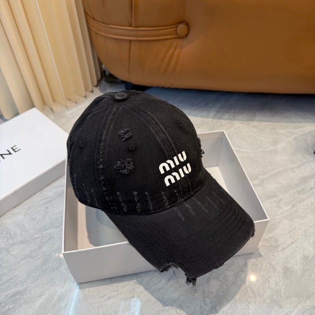 MIUMIU 26S BASEBALL CAP 342397