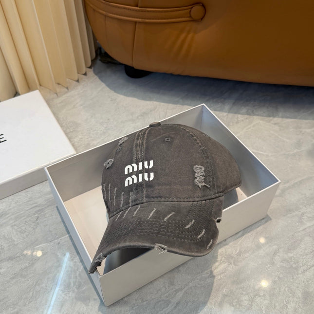 MIUMIU 26S BASEBALL CAP 342398
