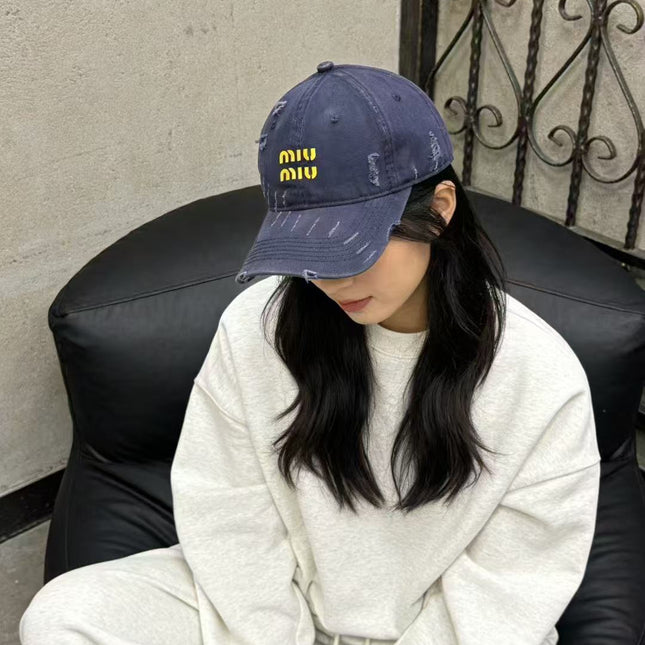 MIUMIU 26S BASEBALL CAP 342399