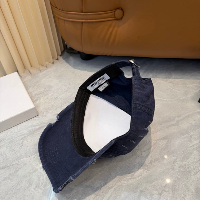 MIUMIU 26S BASEBALL CAP 342399