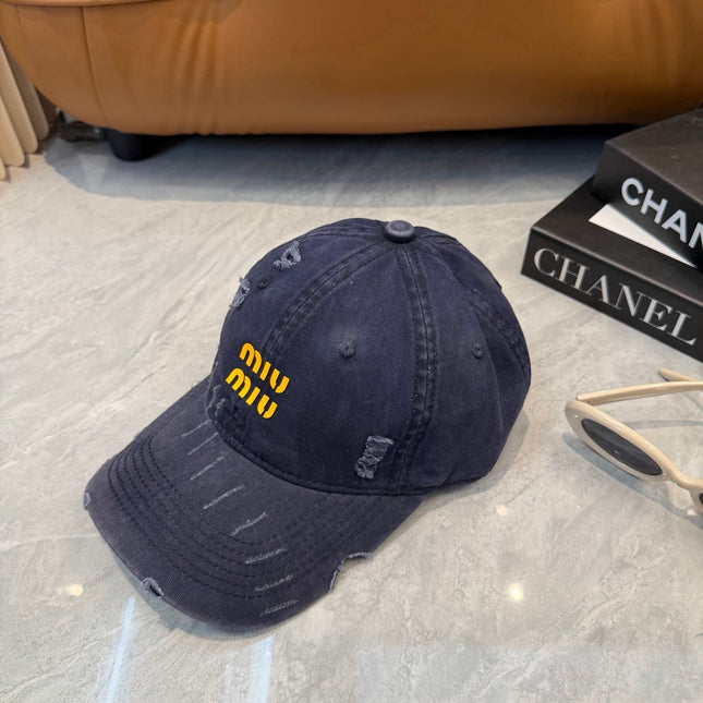 MIUMIU 26S BASEBALL CAP 342399