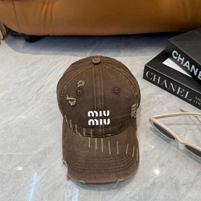 MIUMIU 26S BASEBALL CAP 342400