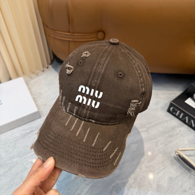 MIUMIU 26S BASEBALL CAP 342400