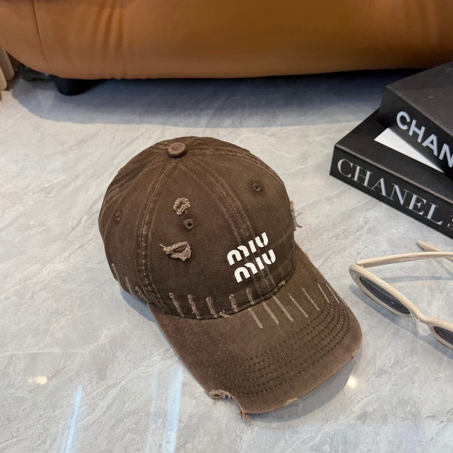 MIUMIU 26S BASEBALL CAP 342400
