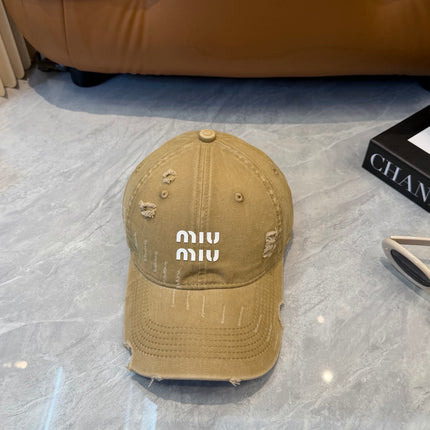 MIUMIU 26S BASEBALL CAP 342401