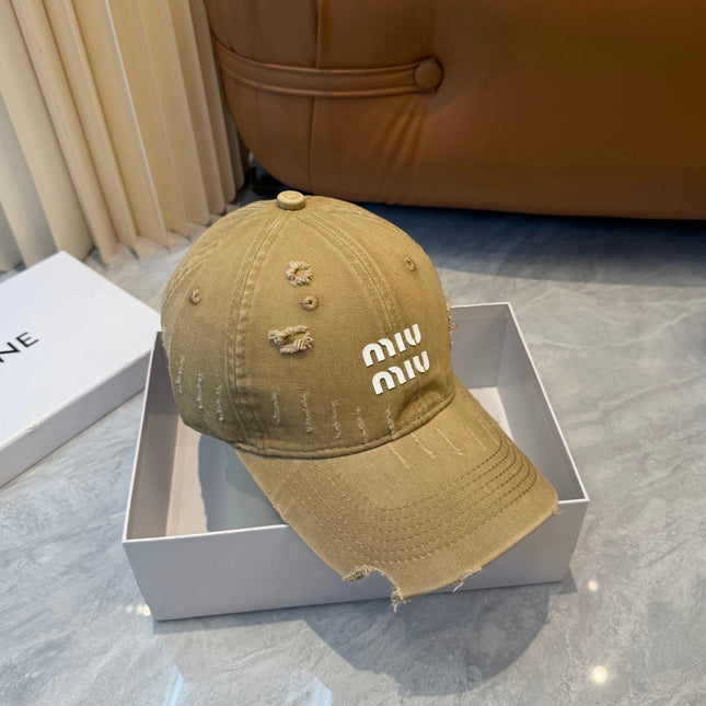 MIUMIU 26S BASEBALL CAP 342401