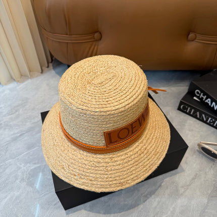 LOEWE 26S STRAW BUCKET HAT STYLE 187