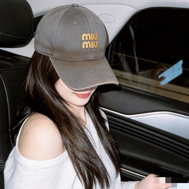 MIUMIU 26S BASEBALL CAP 340650