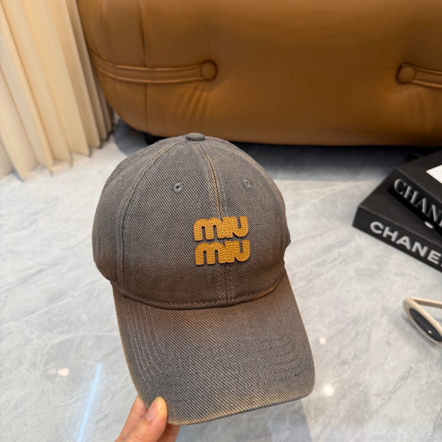 MIUMIU 26S BASEBALL CAP 340650