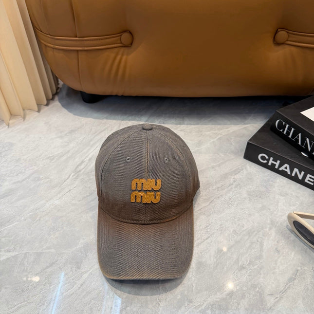 MIUMIU 26S BASEBALL CAP 340650