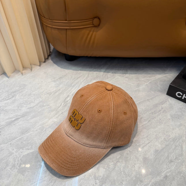 MIUMIU 26S BASEBALL CAP 340651