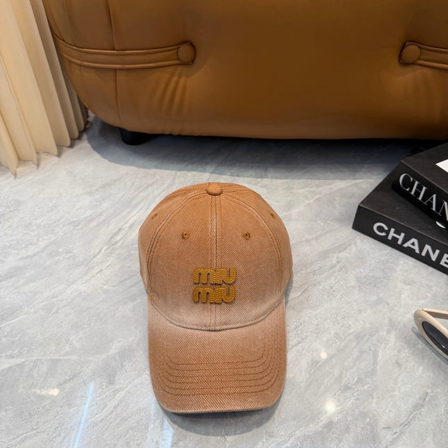 MIUMIU 26S BASEBALL CAP 340651