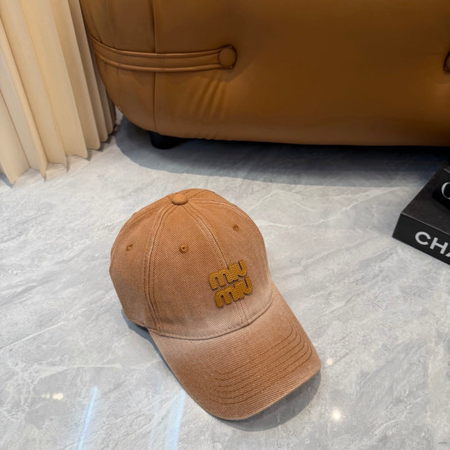 MIUMIU 26S BASEBALL CAP 340651