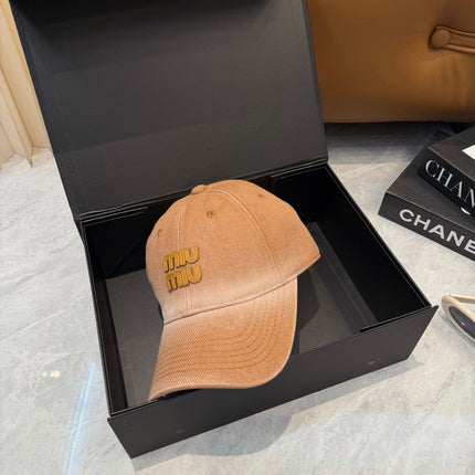 MIUMIU 26S BASEBALL CAP 340651