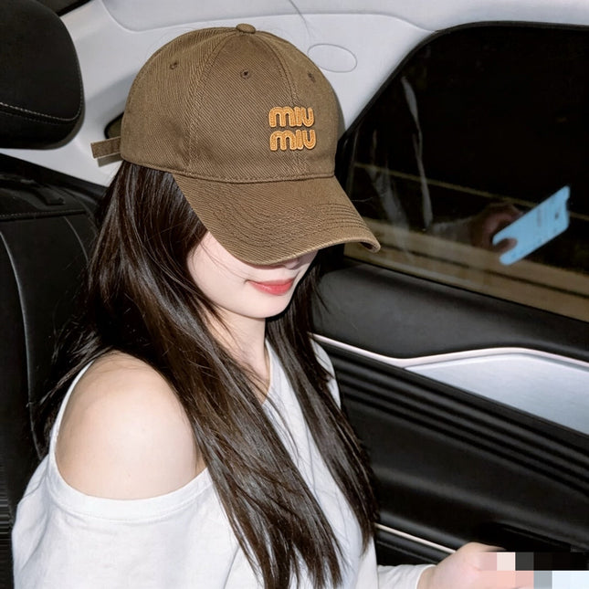 MIUMIU 26S BASEBALL CAP 340652