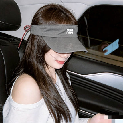 MIUMIU 26S SUN VISOR HAT 345277