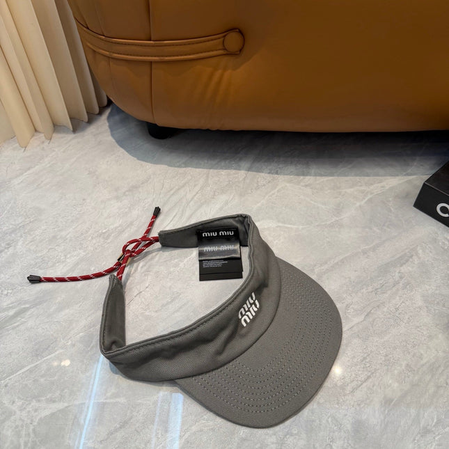 MIUMIU 26S SUN VISOR HAT 345277