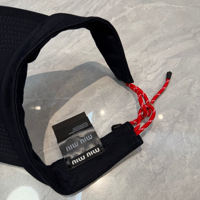 MIUMIU 26S SUN VISOR HAT 345278