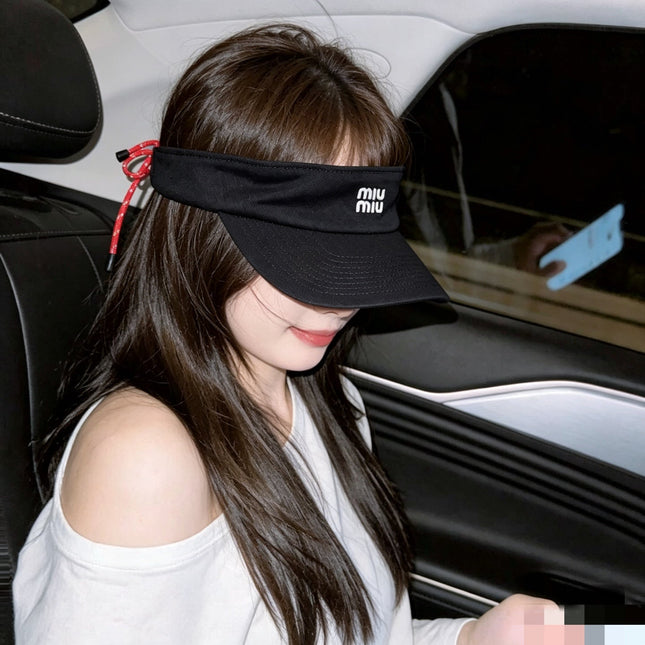 MIUMIU 26S SUN VISOR HAT 345278