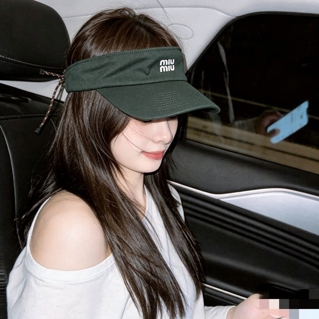 MIUMIU 26S SUN VISOR HAT 345280